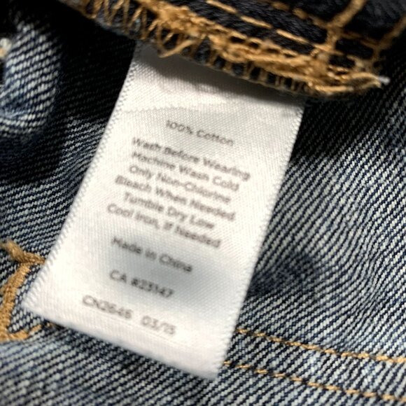 Talbots Boyfriend Flawless Five Pocket Jeans Womens 8 Petite Dark Wash Mid Rise - Picture 5 of 13